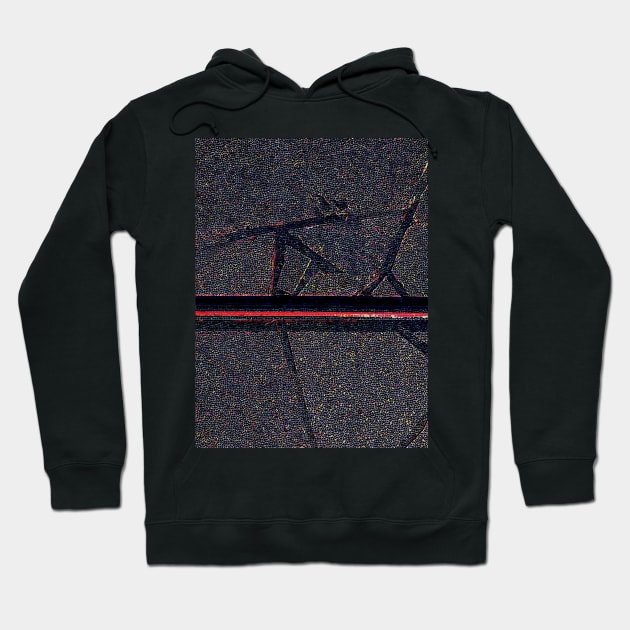 Red Line Walk Hoodie by Tovers